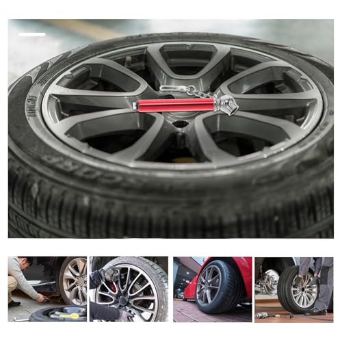 Mini Metal Tire Pressure Gauge Pen with Tread Depth Gauge and Built-in Deflator Valve for Cars and Bikes