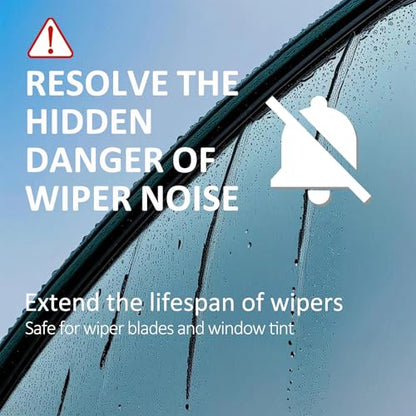 Oil Film Remover Streak Free Glass Cleaner, Car Truck SUV Window Spray 4oz | Windshield Anti-Fog Rain Repellent, Removes Grease Silicone Water Spots Road Grime, Home Use Mirrors Interior Exterior