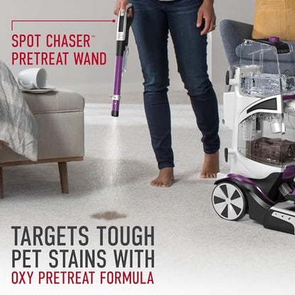Hoover SmartWash Pet Automatic Carpet Cleaner Machine with Spot Chaser Wand | Deep Cleaning Carpet Shampooer Machine, Pair with a Hoover Carpet Cleaner Solution for a Bright, Refreshed Home - style: Smartwash Pet