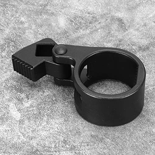 Universal Inner Tie Rod End Tool Made of Chrome Vanadium Steel, Removal and Installation Wrench, Inner Tie Rod Tool 27-42mm and Universal, for Car Truck Vehicle Steering Rack Service, Black