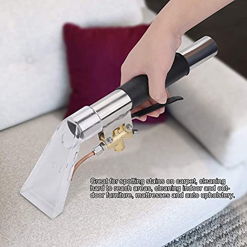 TOPINCN Hand Carpet Extractor, Carpet Furniture Extractor Portable Extractors Car Detailing Vacuum Wand Hand Tool
