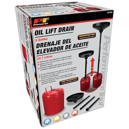Performance Tool W54282 5-Gallon Oil Lift Drain - style: 5 Gallon Oil Lift Drain