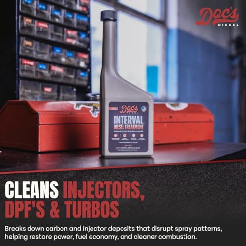 Doc’s Diesel 24/7 Cetane Boost + Interval Diesel Treatment Kit – ULSD Fuel Additive & Injector Cleaner – Cleans Fuel System, Improves MPG (16 oz + 12 oz) - size: 24/7 + IDT