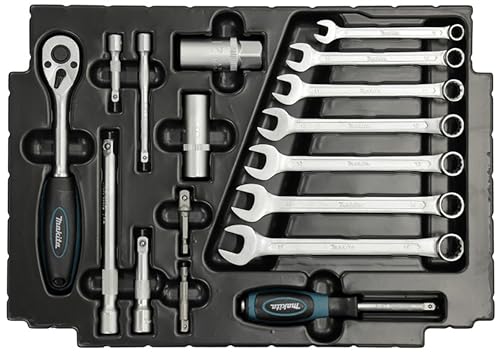 Makita E-08713 120 Piece Maintenance Set Supplied in a Makpac Case