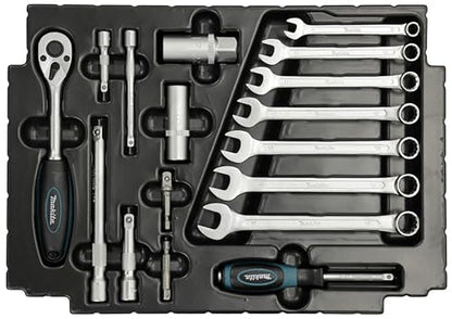 Makita E-08713 120 Piece Maintenance Set Supplied in a Makpac Case