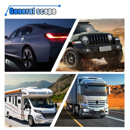 4PCS Car Tire Changer, Tire Bead Breaker Picking Tool, Universal Tire Bead Clamp Drop Center Tool, Plastic Rim Pry Wheel Clamp, Manual Bead Press Tool, Heavy Duty Tire Mounting Tool