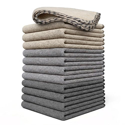 Chemical Guys, AllSwipe Multi-Purpose Microfiber Towels, 14 x 12, 12 Pack | Versatile microfiber towels for washing, drying, glass and interiors, soft and scratch-free, twelve per pack - size: 12 Pack