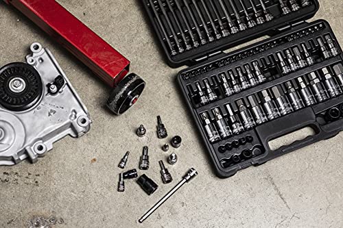 GEARWRENCH 84 Pc. Master SAE/Metric Hex And Torx Bit Socket Set - 80742 - size: 84 Piece Set