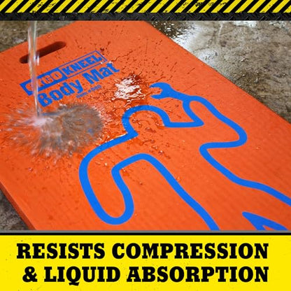 Body Work Mat, 41" x 17", 1" Thick Closed-Cell Foam | Heavy-duty body pad, Closed-cell foam, Aircraft maintenance, Industrial work, Garage use, Anti-fatigue - size: Body