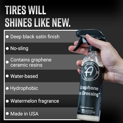 Adam's Polishes Graphene Tire Dressing Combo - size: Combo