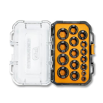 GEARWRENCH 16 Piece Bolt Biter SAE/Metric Wrench Insert Set - 86192 - style: 16 Piece