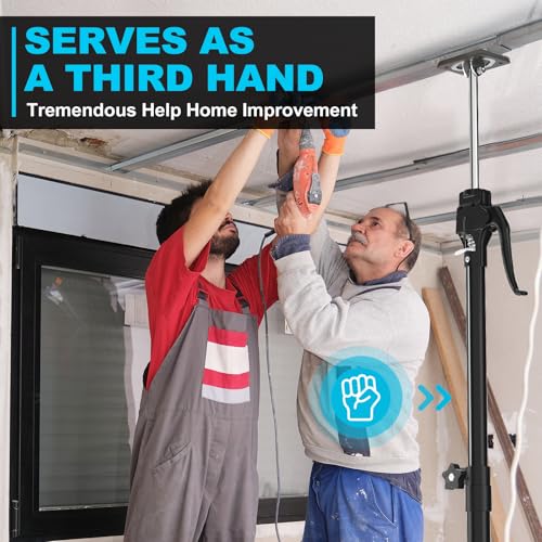 Third Hand Support Pole Heavy Duty, Cabinet Jacks for Installing Cabinets with 154 LBS Capacity and Expand from 49-1/5 to 114-1/5 in, 1-PC - size: Long 1pcs（49.2 ~ 114.2 inches）