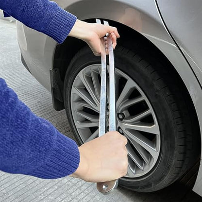 Big Size Dent Rods, Paintless Car Dent Removal Tool,Front Fender Damage Repair, Curved Rod Crowbar,Hook Rods Tools Kit