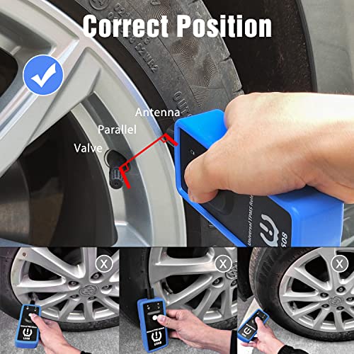 TRISCO Tpms Relearn Tool U508 Universal for GM Jeep and Ford Chrysler Dodge Tire Pressure Monitor Sensor TPMS Reset Activation Tool 2025 Edition