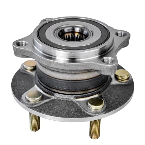 Detroit Axle - 4WD Rear Wheel Bearing Hubs for 2008-2015 Mitsubishi Lancer, 2007-2012 Outlander Sport 2011 RVR, Wheel Bearing Hubs Assembly Set 2009 2010 2011 Replacement - style: 512382 x2/Pair