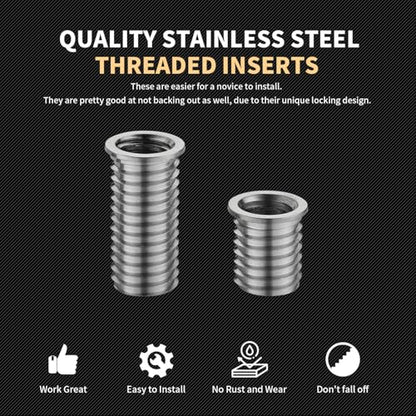Thread Repair Inserts M11X2.0X28.2MM Insert Qty 10 Stainless Steel