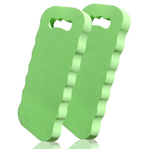 Altdorff Thick Kneeling Pad 2 Pack, Waterproof, Comfortable Garden Kneeling Pads Stain Resistant, Multi-Functional Kneeler Pad for Gardening, Baby Bath, Yoga, Praying and Exercise (Green) - color: Green