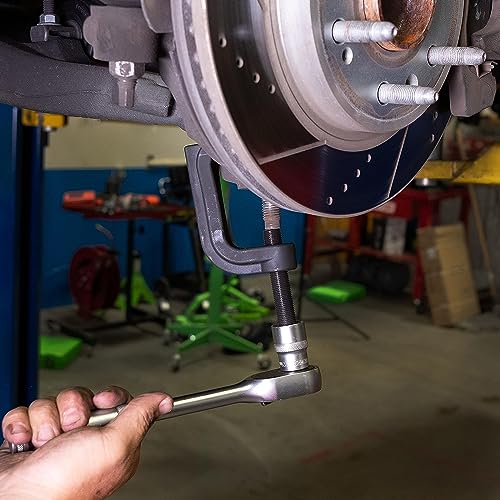 Sporacingrts 25112 Ball Joint Separator, Ball Joint Removal Tool, Adjustable Ball Joint Puller Extending Up to 2 3/8 Inches for Cars Trucks, and SUVs
