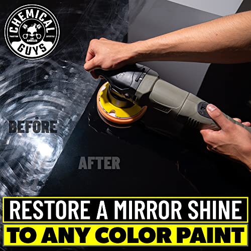 Chemical Guys TORQ 10FX Random Orbital Polisher with Digital Display | For car paint correction and polishing, 700W with 8mm orbit, professional Dual-Action Polisher with 700W motor - style: Polisher Only