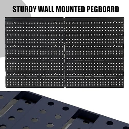 Wall Mounted Storage System 90PCS - Heavy-Duty Plastic Bins for Garage，Home, Closet & Bedroom Organization, Rack Holds Nuts, Bolts, Tools, Hardware - color: 30blue+30yellow+30grey