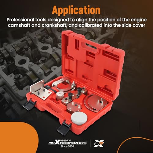 maXpeedingrods Engine Camshaft Alignment Timing Belt Tools Kit for Volvo S80 XC90 XC60 XC70 3.0T 3.2, for Land Rover 3.2 i6, Replace# 9997257 9997261 9997263 9997264 9997272 9997271 9997266 9997267 - size: 3.0 3.2 T6 Engine