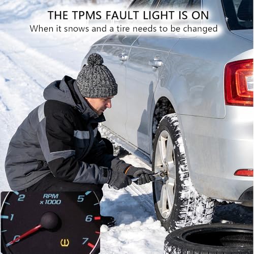TPMS Reset Tool for GM with 150 PSI Digital Tire Pressure Gauge, Quick Relearn Tire Sensor, Compatible with for Buick for Chevy for Cadillac for Opel