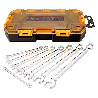 DEWALT Wrench Set, SAE Combination, 8 Piece (DWMT73809) - style: SAE wrench set