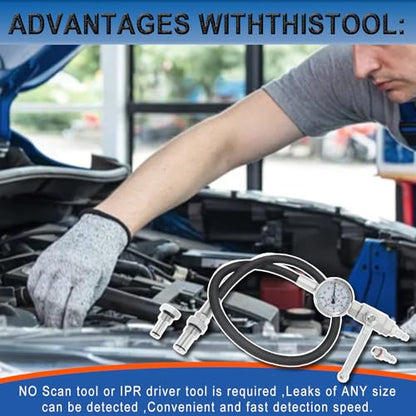 6.0 High Pressure Oil System Tester, IPR Air Test Tool Special Kit Compatible with Ford 6.0L-7.3L Powerstroke Diesel Engines