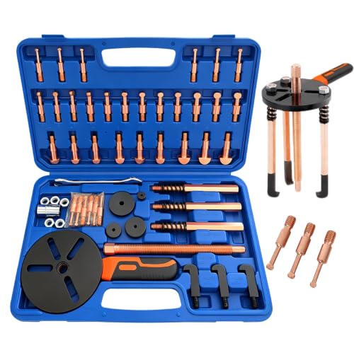 55-in-1 Bearing Puller Set, Heavy-Duty Blind Hole Puller Kit | Wheel Bearing Removal Tool, Internal External Bearing Separator Tool, Upgraded Blind Hole Puller Kit for Automotive