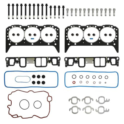 LU3 4.3L OHV Full Gasket Set with Head Bolts For Chevy/GMC 2007-2014 | Fit For Chevy Express Silverado 1500 Silverado 1500 Classic GMC Savana 1500 Sierra 1500 Sierra 1500 Classic - color: For GM 4.3L 2007-2014