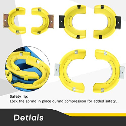 Interchangeable Fork Strut Macpherson Spring Compressor Kit Universal Coil Extractor Tool Set