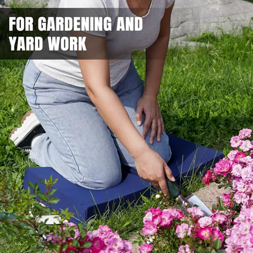 HappyPicnic Extra Large Kneeling Pad - 2.5 Inch Extra Thick Garden Kneeling pad, Knee Cushions for Gardening, Knees Support of Working, Repairing Knees Mat for Prayer, Fitness, Yoga, Gym & Pilates