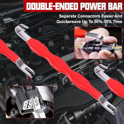 Hose Clamp Pliers Set, 38 Pcs Hose Clamp Kit with Electrical Connector Disconnect Pliers & Terminal Pin Removal Tool, Automotive Radiator Coolant System Repair Tool Set for Car Mechanic DIYer - color: 38 Pcs