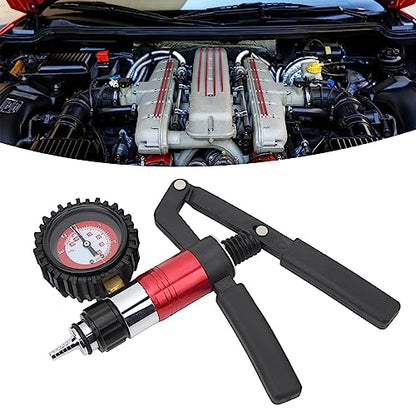Semme Brake Bleeder Kit Hand Held Vacuum Pressure Pump Tester for Trucks and Cars 24 Pcs Brake Fluid Bleeding Set with Storage Box