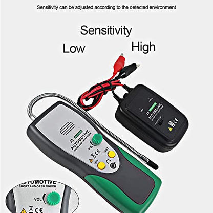 Automotive Short and Open Finder Circuit Tester, Angchun DC 6-24V Car Circuit Breaker Finder Wire Tracer Electrical Adjustable Short Detector Diagnostic Test Tool with Power Probe for Vehicle Repair