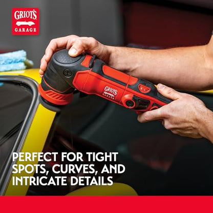 Griot's Garage BOSS 2" Orbital Conversion Kit for Car Polishing and Detailing, Compatible with G8 Mini Random Orbital, Includes Extension Backing Plate, Microfiber and Foam Buffing Pads