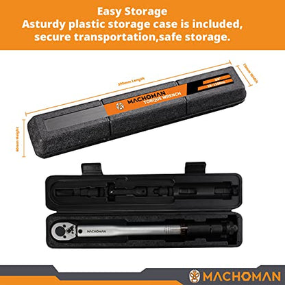 MACHOMAN Ratchet Torque Wrench Set (TQW304) - style: TQW304