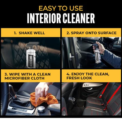 Legendary Interior Cleaner 64oz (Half Gal.) - All Purpose Interior Detailer & Carpet Cleaner for Cars - Safe on Leather, Plastic, Vinyl, Upholstery & Dashboard - UV Protectant - Tough on Stains & Dirt - size: 64 Fl Oz (Pack of 1)