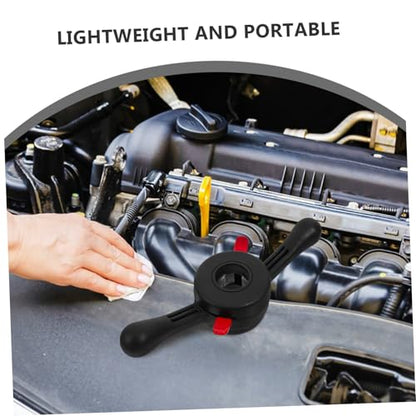 Happyyami Wheel Balancer Quick Release Wing Nut Tool for Accurate Tire Balancing Portable Tire Change Tool for Easy Repair and Maintenance Compatible with Tires