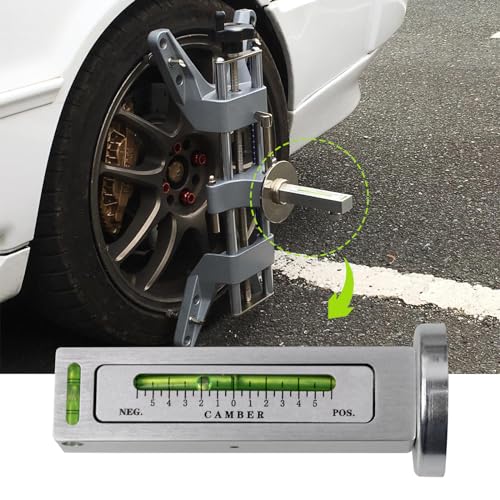 RULLINE Wheel Alignment Tool - Camber Alignment Tool & Wheel Alignment Tool with Magnetic Adapter - Alignment Tool for Car Suspension & Steering Precision Fits 11-25-Inch Rims 2Sets - size: 2Pairs
