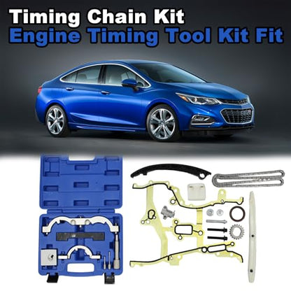 AUCERAMIC Replace 55562234 Timing Chain Kit with Engine Timing Tool Kit Fit For 2011-2015 Chevrolet Cruze/2012-2020 Sonic Fit For 2013-2021 Buick Encore #55353999