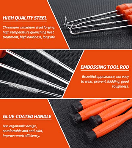 4-Piece Pick and Hook Set, Car Auto Oil Seal/O-Ring Seal Gasket Pick Mini Hooks Puller Remover (4 Piece)