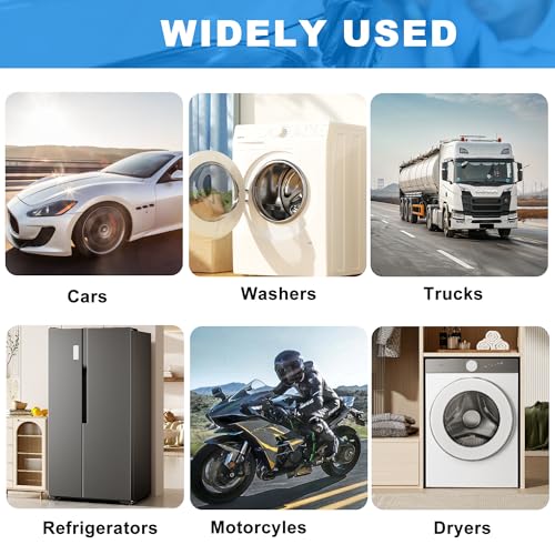 Dent Repair Tool Kits,Car Paintless Removal Tools Inclued Stainless Steel Tap Down Pen with 9 Heads Kit and Rubber Hammer for Car Refrigerator Door Dent Removal Tools - style: 11PCS