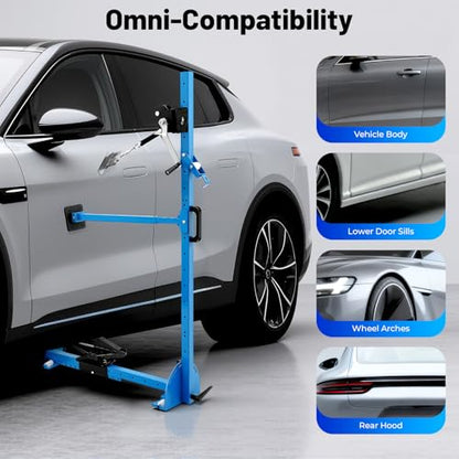 Car Dent Repair Tool Kit - Puller Set for Auto Body Dent Removal, Adjustable Dent Repair Puller Machine with 1763lbs Pulling Force, Manual Auto Jack Puller for Car Body Wheel Arches Repair