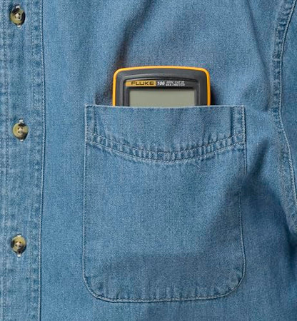 Fluke 106 (U.S.) Palm-Sized Digital Multimeter, CAT III 600V | CAT III 600V - size: 142 mm x 69 mm x 28mm, style: 106 U.S.