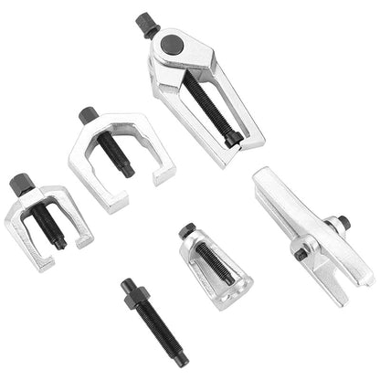 Hex Autoparts 5pcs Car Front End Service Tool Tie Rod Puller Ball Joint Separator Pitman Arm Removal Kit