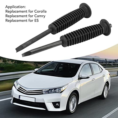 2Pcs CV Axle Nut Tool, Carbon Steel Axle Nut Removal Tool, 6.7in Axle Nut Punch Tool, Drive Axle Nut Installer and Remover Tool with Anti Slip Rubber Handle Replacement for ES