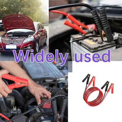 Alligator Clip car Jump Start Cable Jumper Cables for Car Battery Cable Heavy Duty Booster Cables 10Ft Jumper Cables,for Car Battery, Truck & SUV (Jump Start Dead/Weak Batteries)（10A 3M）