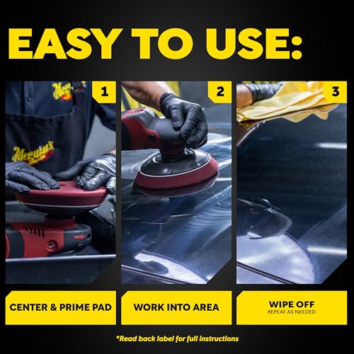 Meguiar's Professional 6" Compound Foam Pad, 2pk, 10/CV