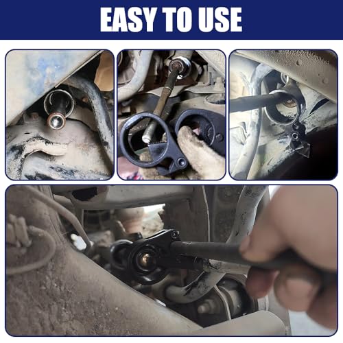 Inner Tie Rod Tool Removal Kit, Tie Rod End Removal Tool, Universal Inner Tie Rod Hex Wrench Repair Removal Tools 27-42mm, Multifunctional Inner Tie Rod Tool Car Accessories for Cars Trucks